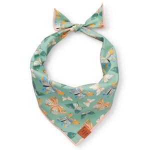 The Foggy Dog + Cassidy Demkov Floral Butterfly Bandana Size Medium